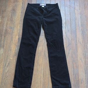 J. Crew Black Corduroy Pants